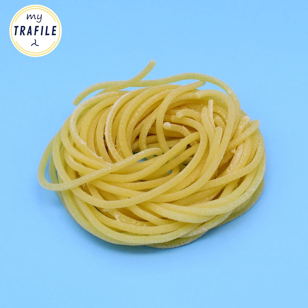 My Trafile - Matrize Linea Pro N°10 Spaghetti 2,1 mm aus POM mit professionellen Einsätzen, kompatib