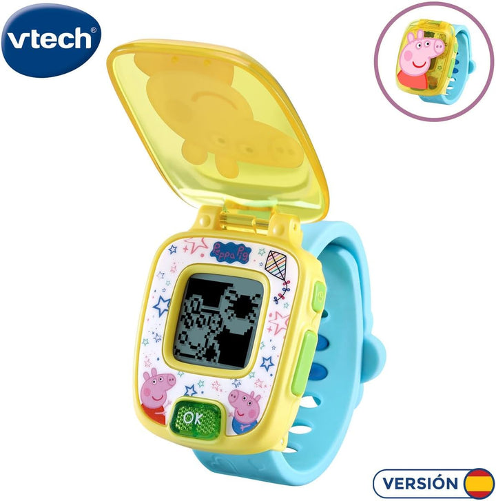 VTech Peppa Pig 3480-526067 Spielzeuguhr, Blau, Einheitsgrösse