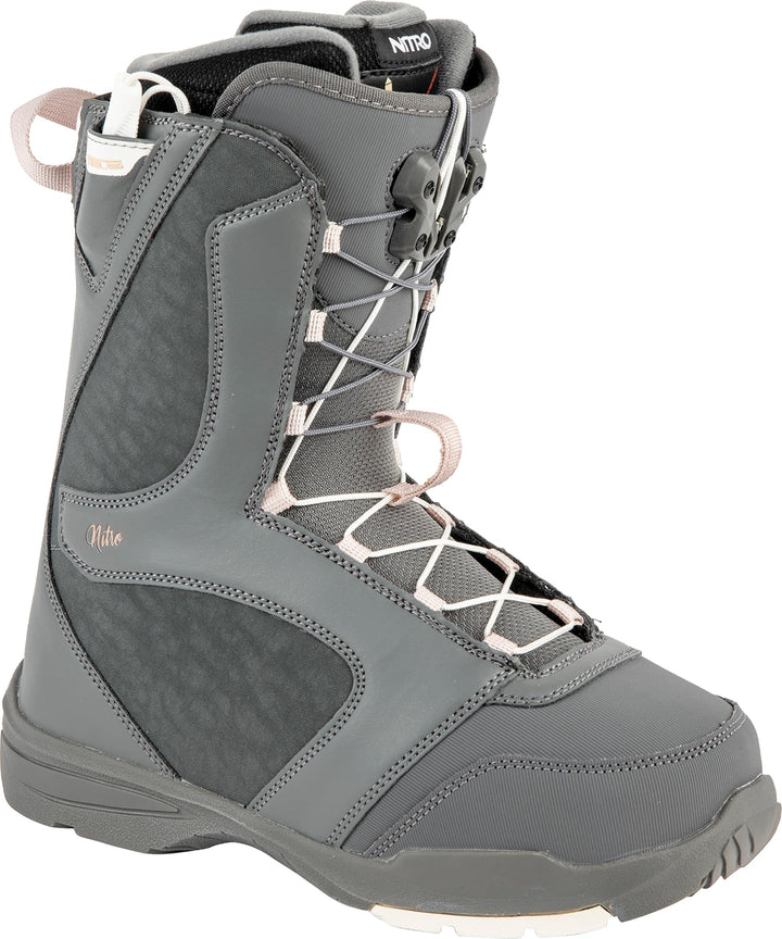 Nitro Snowboards Damen Flora TLS '23 All Mountain Freestyle Schnellschnürsystem günstig Boot Snowboa