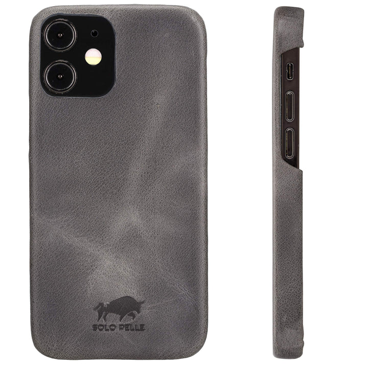 Solo Pelle Lederhülle für das Apple iPhone 12 Mini in 5.4 Zoll Princeton Case Leder Hülle Ledertasch
