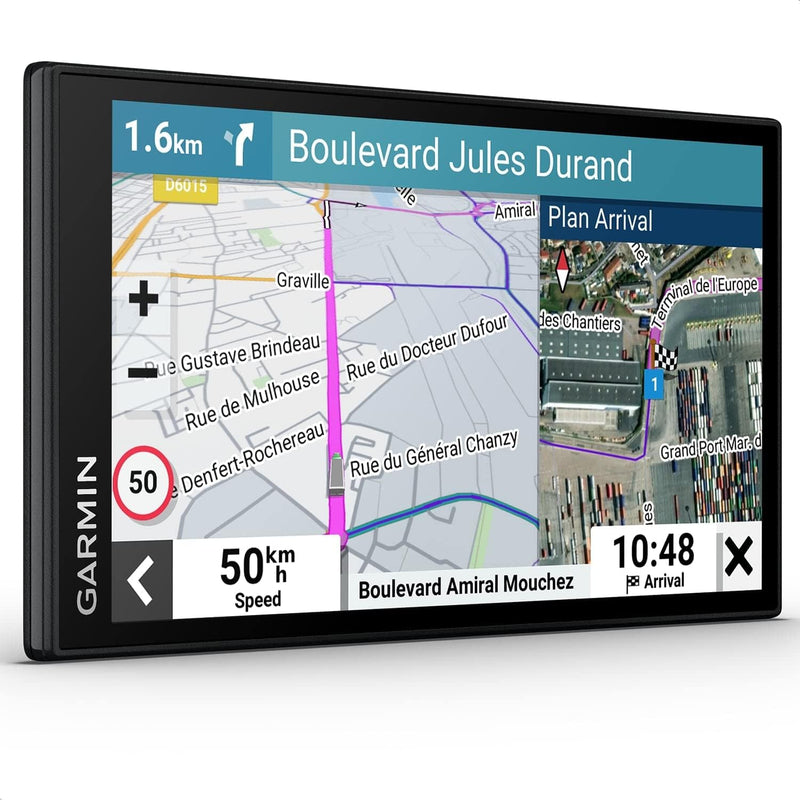 Garmin dēzl LGV 610 EU – LKW-Navigationsgerät mit 6“ (15,2 cm) Farbdisplay, vorinstallierten EU Kart