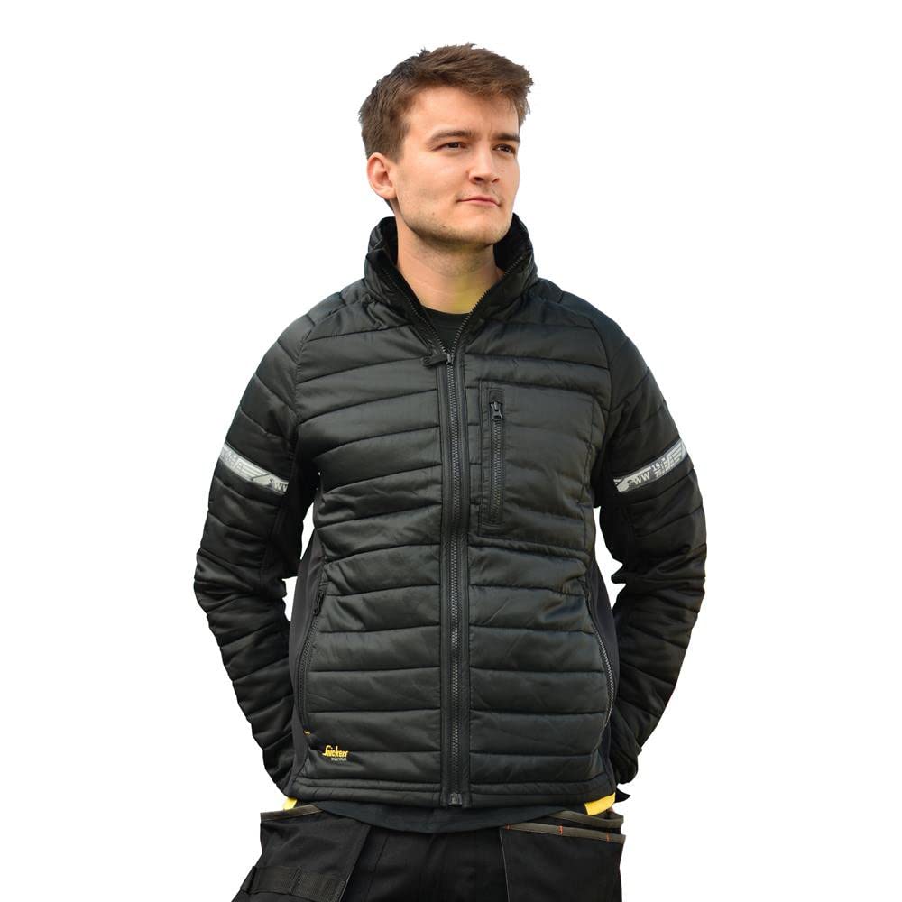 Snickers Herren Coat, Schwarz, 3XS