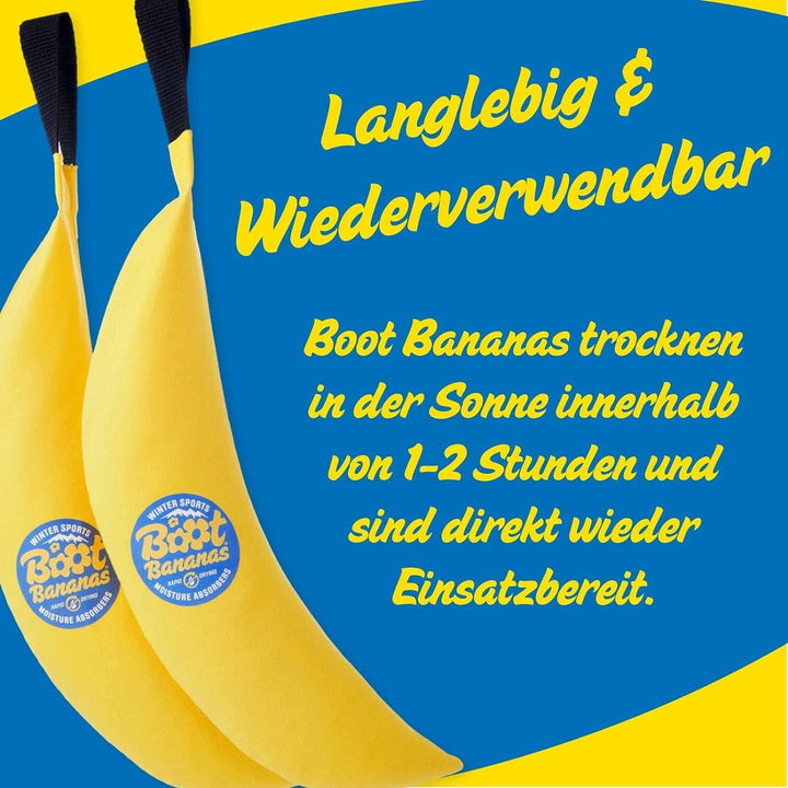 Boot Bananas Schuhtrockner Rapid Dry Technologie | Skischuhtrockner auch geeignet für Stiefel Sports