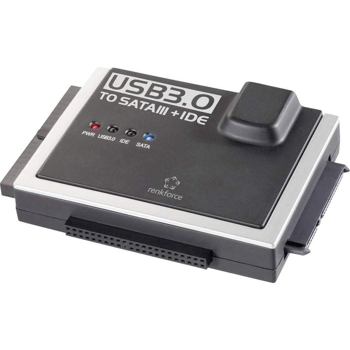 Renkforce Festplatten Adapter [1x USB 3.2 Gen 1 Stecker A (USB 3.0) - 1x IDE-Buchse 40pol., IDE-Buch
