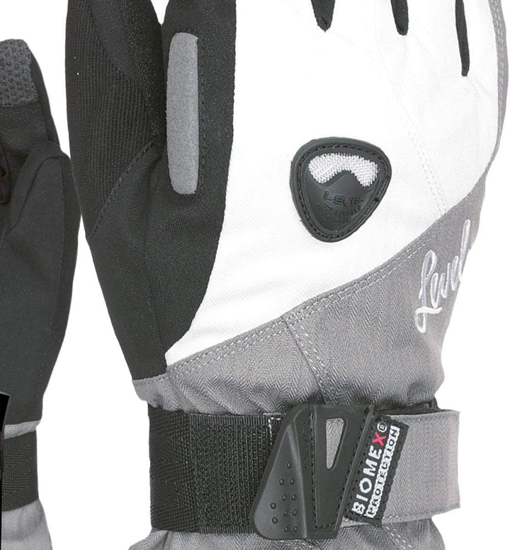 Level Damen Butterfly Handschuhe XS Silver, XS Silver
