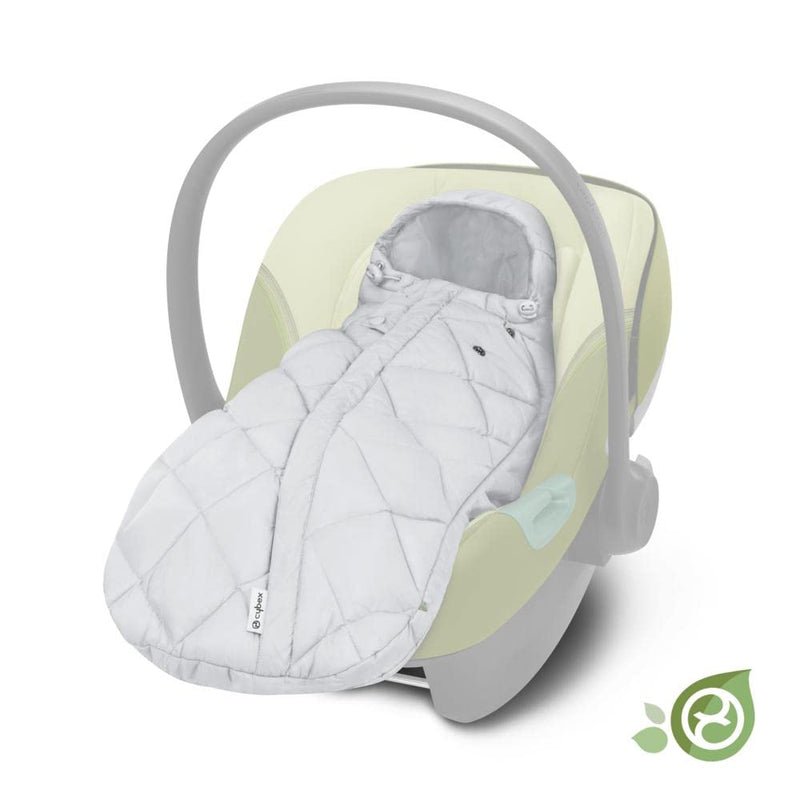 CYBEX Gold Fusssack Snøgga Mini 2, Für Babyschalen, Ab Geburt bis ca. 24 Monate, TOG 4, Lava Grey (G