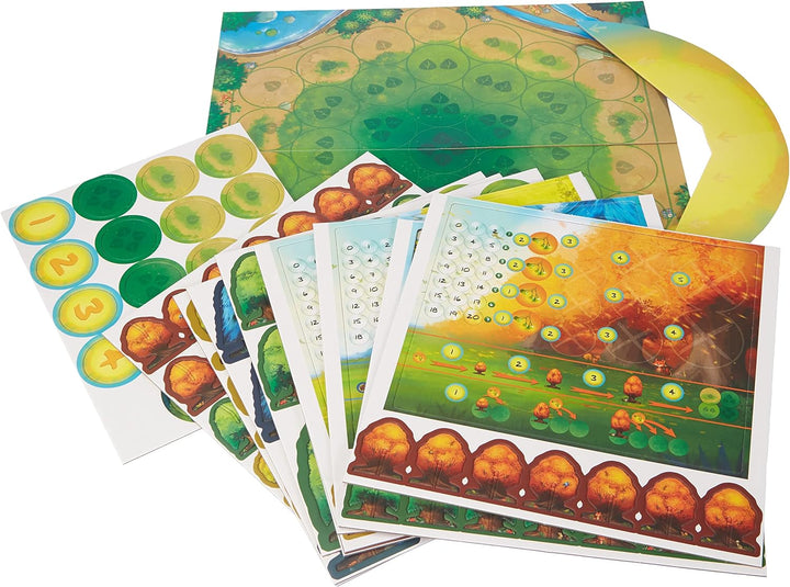 Blue Orange | Photosynthese | Grundspiel | Familienspiel | Brettspiel | 2-4 Spieler | Ab 8+ Jahren |