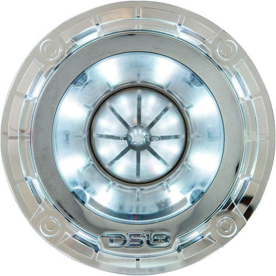 DS18 Car Audio Tweeter 1" Inch 300w Watt Dash Door Super Bullet PRO-TW4L Single RGB LED PRO-TW4L Ein