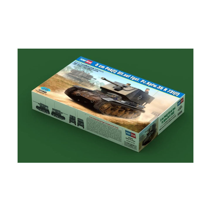 Hobby Boss 1/35 5 cm PAK auf FGST PZ.KPFW. 35R 731, HY83808, Mehrfarbig