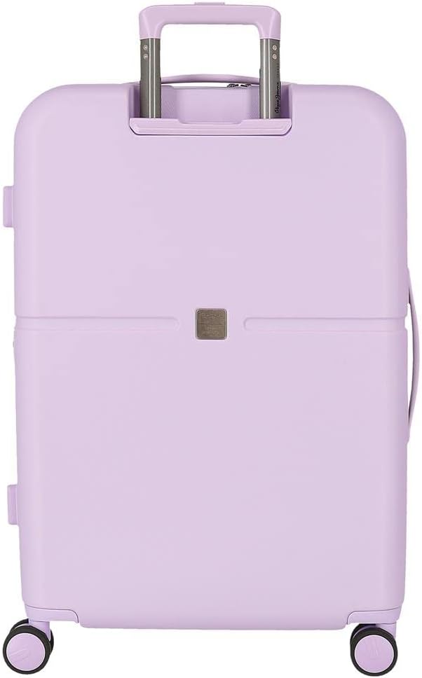 Pepe Jeans Accent Mittelgrosser Koffer, Maleta mediana Lila, Lila