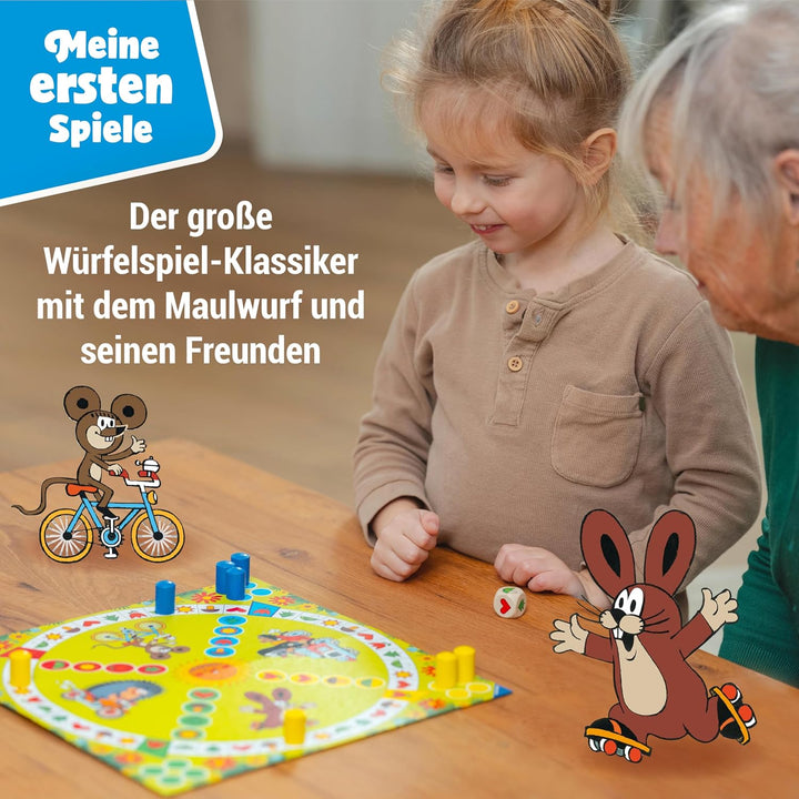 Ravensburger 12010015 Der Maulwurf und Sein Lieblingsspiel - Meine ersten Spiele: Kinderspiele, Spie