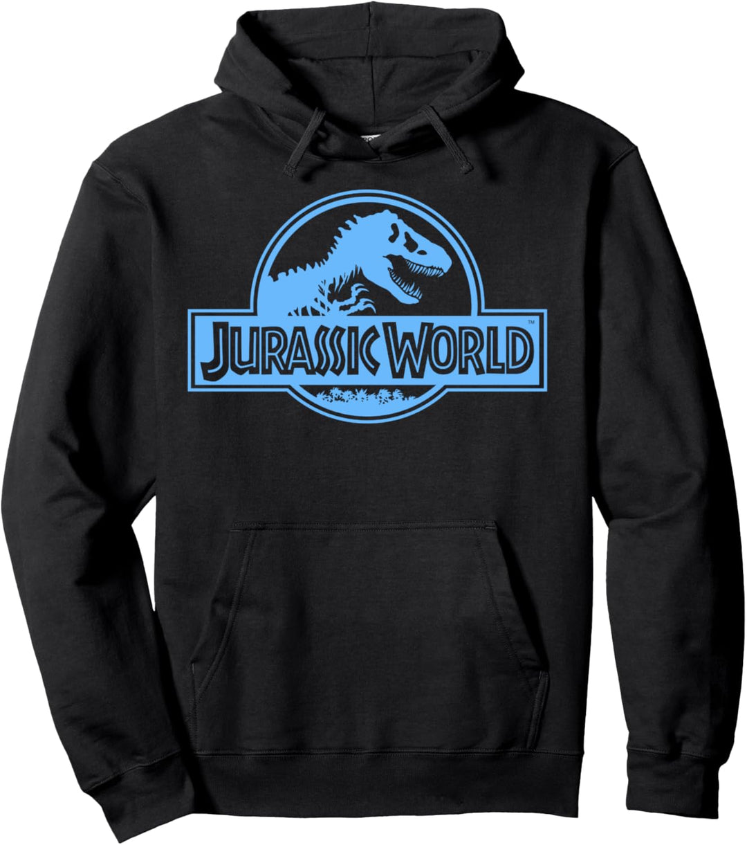 Jurassic World Blue Logo Pullover Hoodie