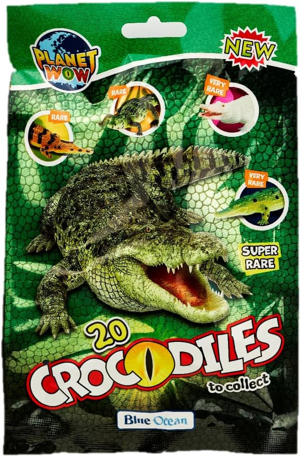 Crocodiles Sammelserie PLANET WOW Display - alle 20 Figuren garantiert