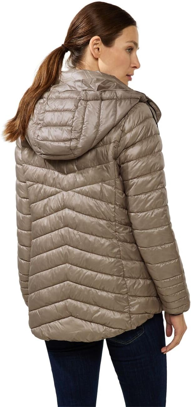Street One Damen Steppjacke, light iced gold