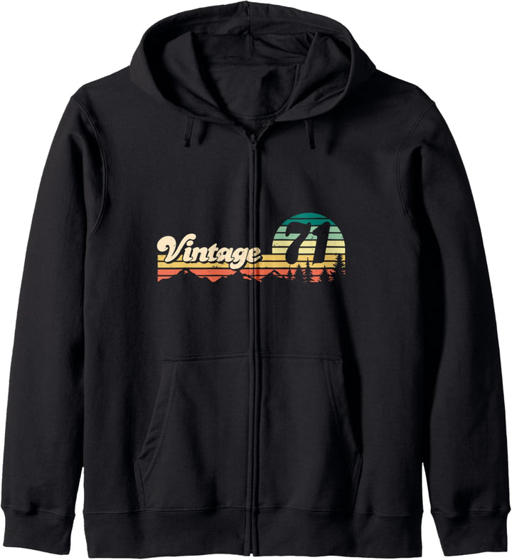 50. Geburtstag Geschenk Dezember 1971 fünfzigster Fünfzig Kapuzenjacke
