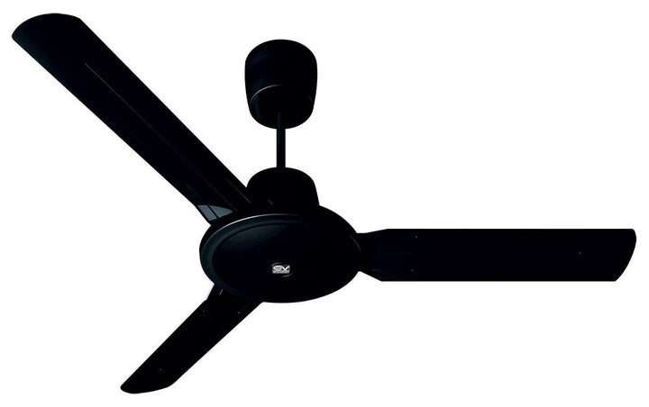 Vortice 61756 Nordik Evolution R 120/48" Deckenventilatoren, 70 W, schwarz, Ø 122 cm, 7 Ø 122 cm Sch