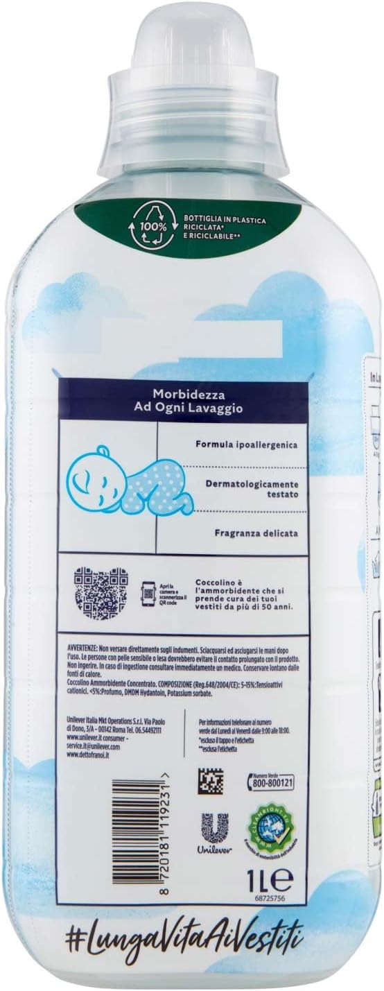 Coccolino Weichspüler-Konzentrat sanft & flauschig, 1 l