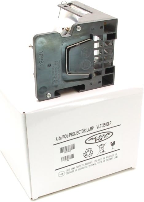 Alda PQ-Premium, Beamerlampe/Ersatzlampe kompatibel mit VLT-X500LP für Mitsubishi S490, S490U, X490,