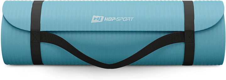 Hop-Sport Gymnastikmatte 190 x 60 cm x 2 cm, Sportmatte - gelenkschonend &amp; rutschfest, Fitnessmatte
