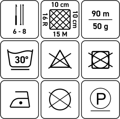 myboshi Alpaca-Wolle zum Häkeln/Stricken, temperaturregulierend, angenehm weich, für Damenoberbeklei