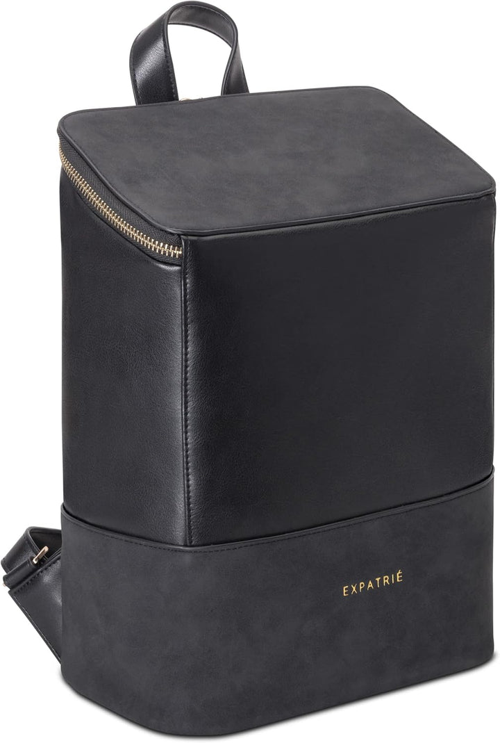 Expatrié Rucksack Damen Klein - Malou Schwarz, Schwarz