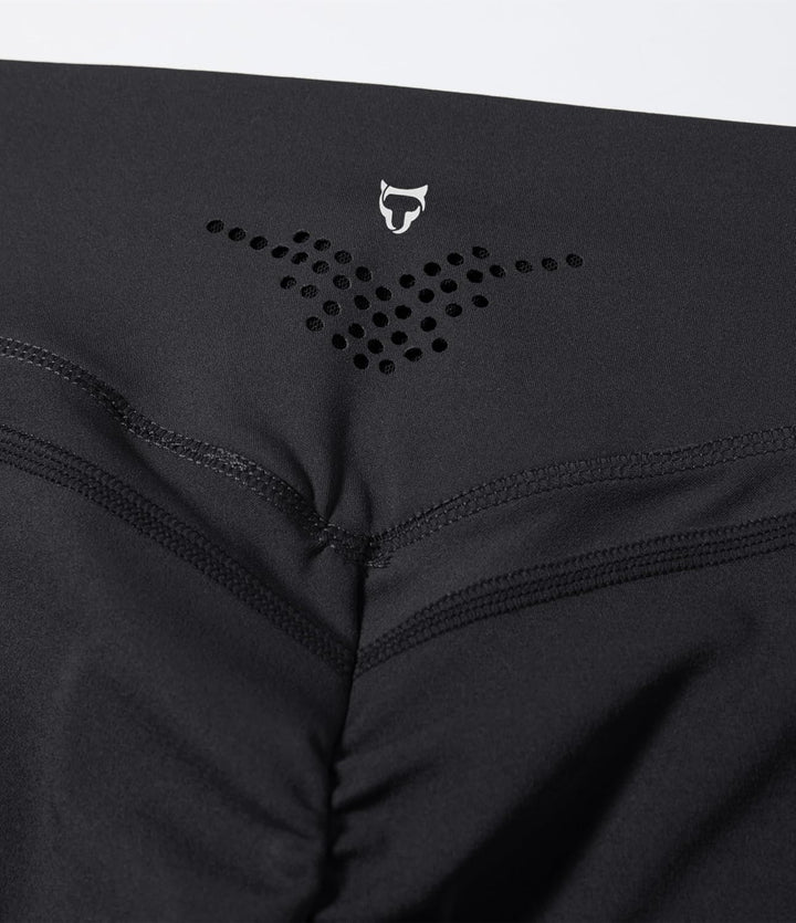 TomTiger Yoga-Shorts für Damen, Bauchkontrolle, hohe Taille, Biker-Shorts, Training, Po-Heben, Strum