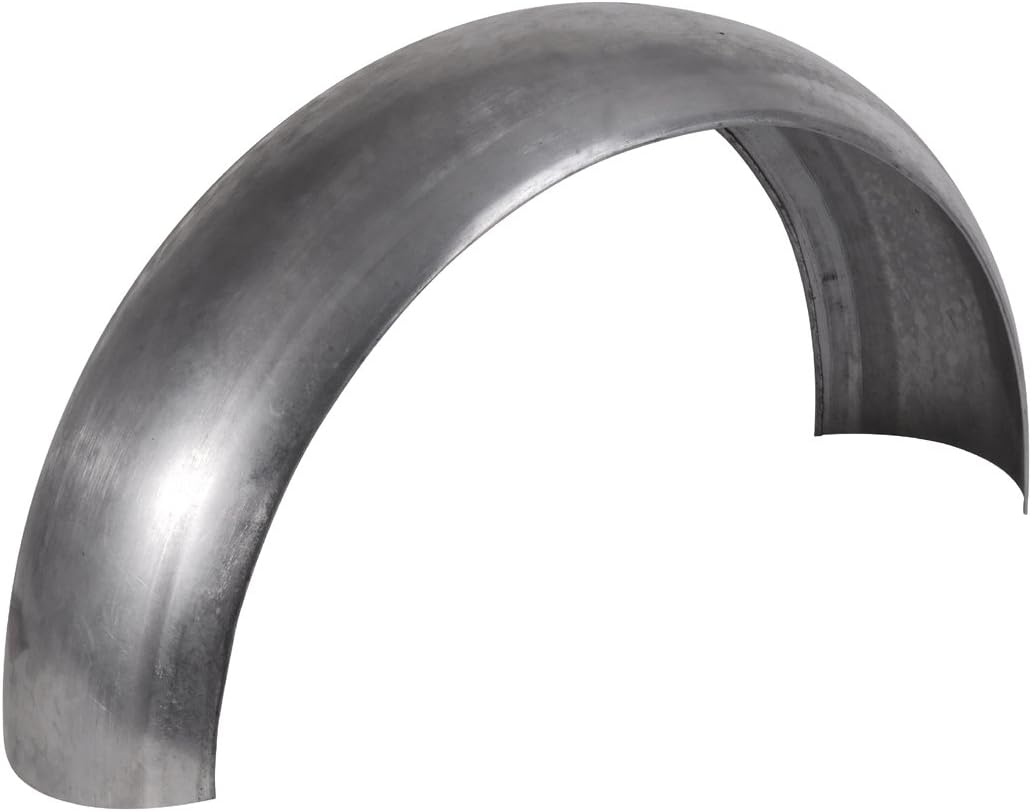 Universeller Heckfender aus Stahl, oberflächenverzinkt Breite: 180 mm Dicke: 1 mm mit Bördelung~