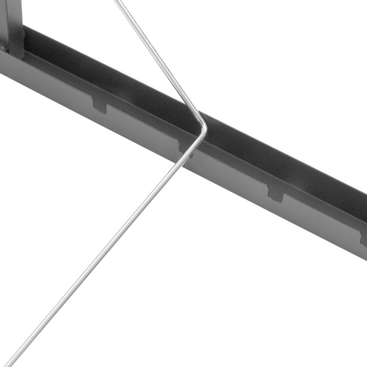 ABJ Majka Wandwäschetrockner Wäschetrockner für die Wand Trockenständer Wandmontage (60cm, Silber) 6