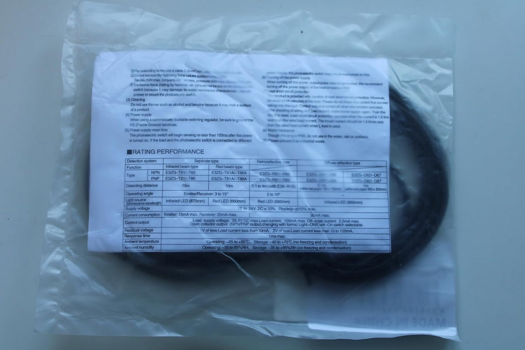 Einweg-Lichtschranke 12-24V PNP 100mA bis 15 Meter NC NO Infrarotlichtschranke Lichtsensor Lichttast