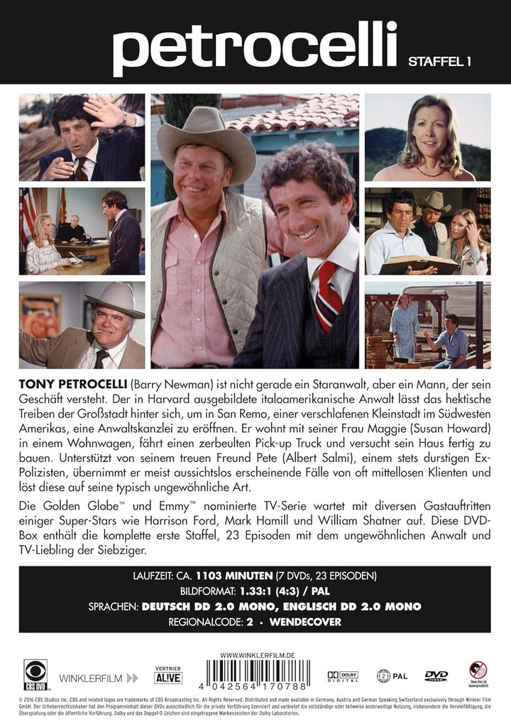 Petrocelli - Staffel 1 [7 DVDs], DVD