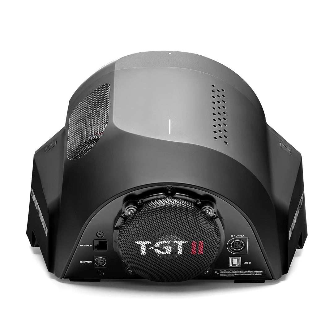Thrustmaster T-GT II, Rennlenkrad mit Set aus 3 Pedalen, PS5, PS4, PC, Echtzeit-Force-Feedback, Bürs