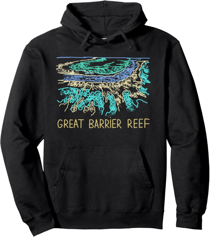 Great Barrier Reef Australia Pullover Hoodie