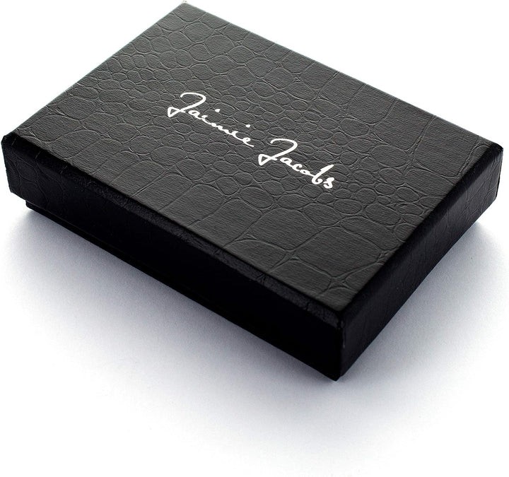 Jaimie Jacobs Minimalist Wallet Nano Boy Pocket Mini Geldbörse aus Textil mit Zugband schmaler Karte