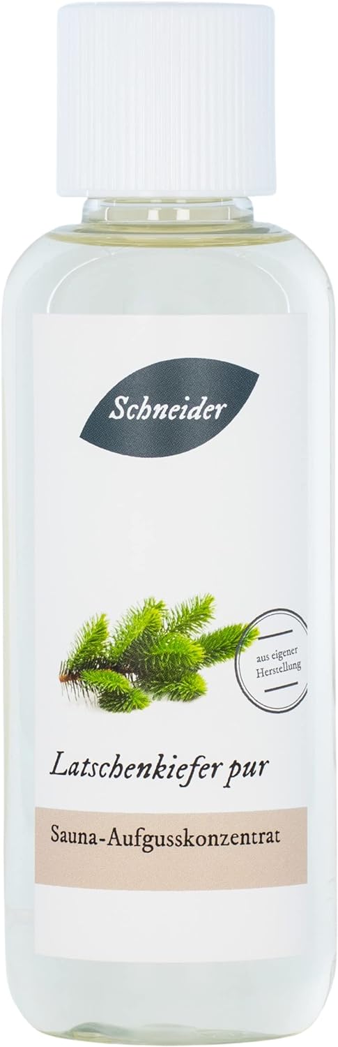 Saunabedarf Schneider - Aufgusskonzentrat, Saunaaufguss Latschenkiefer 250ml