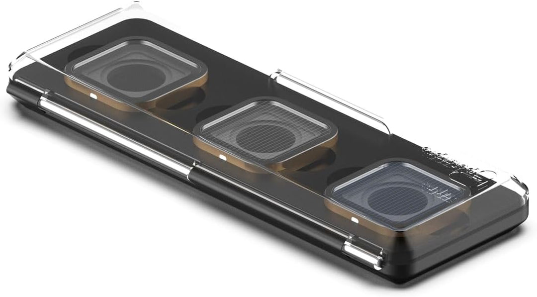 PolarPro - GoPro Hero 9, 10, 11 & 12-3er-Pack - Mist(1/4) - BlueMorphic - SilverMorphic - CinemaSeri