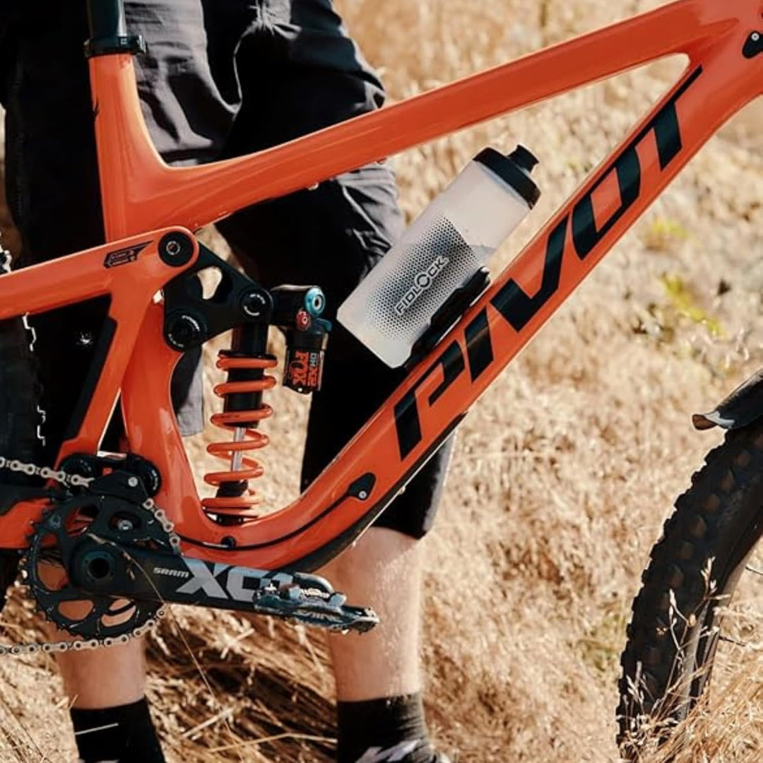 Fidlock Trinkflasche mit Bike Base Twist Set Transparent Gr. 600 ml