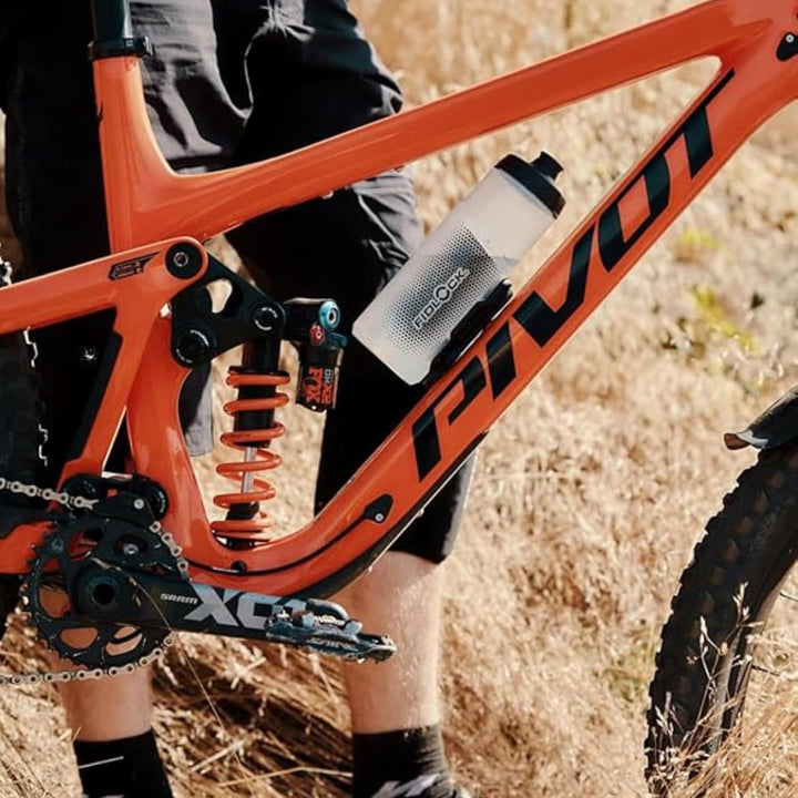 Fidlock Trinkflasche mit Bike Base Twist Set Transparent Gr. 600 ml