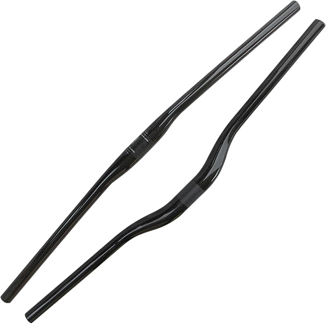 RXL SL 1-1/4"carbon lenker flatbar carbon mtb lenker mountainbike 3K glänzend 760mm Kein Logo 3K glä