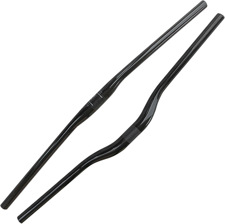 RXL SL 1-1/4"carbon lenker flatbar carbon mtb lenker mountainbike 3K glänzend 760mm Kein Logo 3K glä