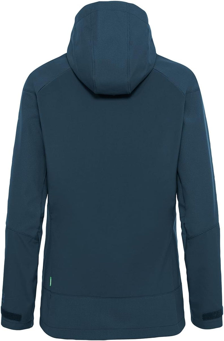 VAUDE Damen Women's All Year Elope Softshell Jacket Jacke, 34 dark sea uni