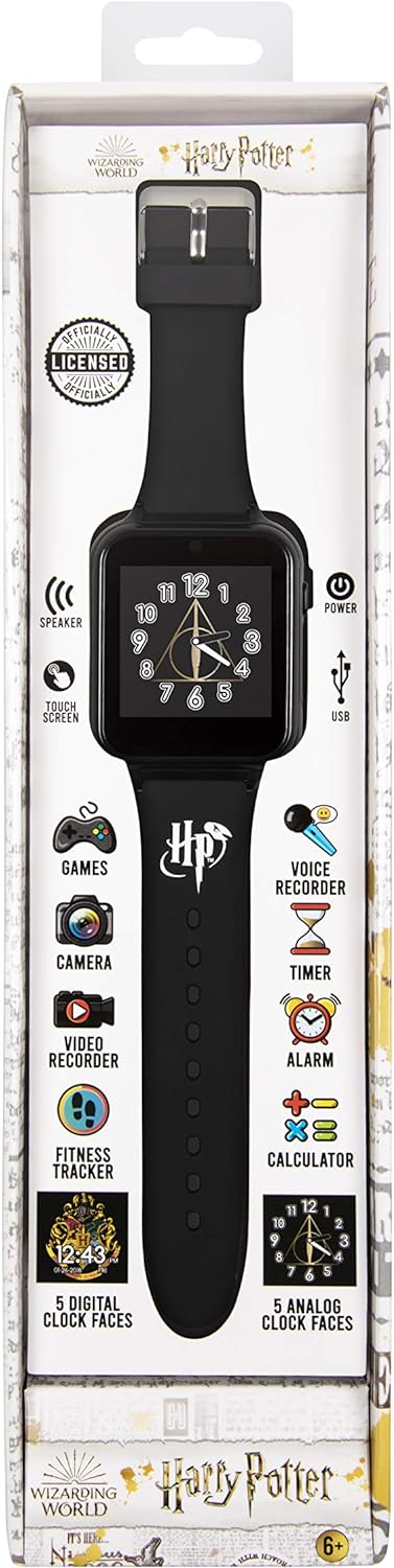 Harry Potter Jungen Digital Quarz Uhr mit Silicone Armband HP4096ARG