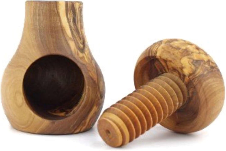 Ergonomischer Nussknaker aus Olivenholz Stabiler Nussknacker für Walnüsse und Haselnüsse Geschenk in