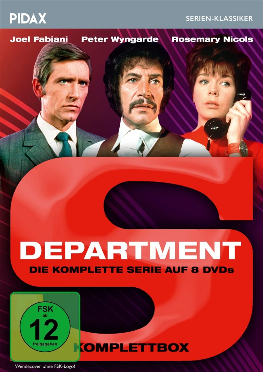 Department S - Komplettbox / Die komplette Kultserie (Pidax Serien-Klassiker) [8 DVDs], DVD