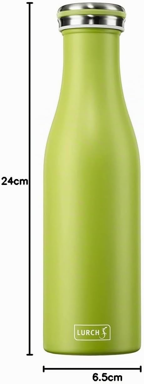 Isolier-Flasche Edelstahl 0,5l fresh green, Fresh Green