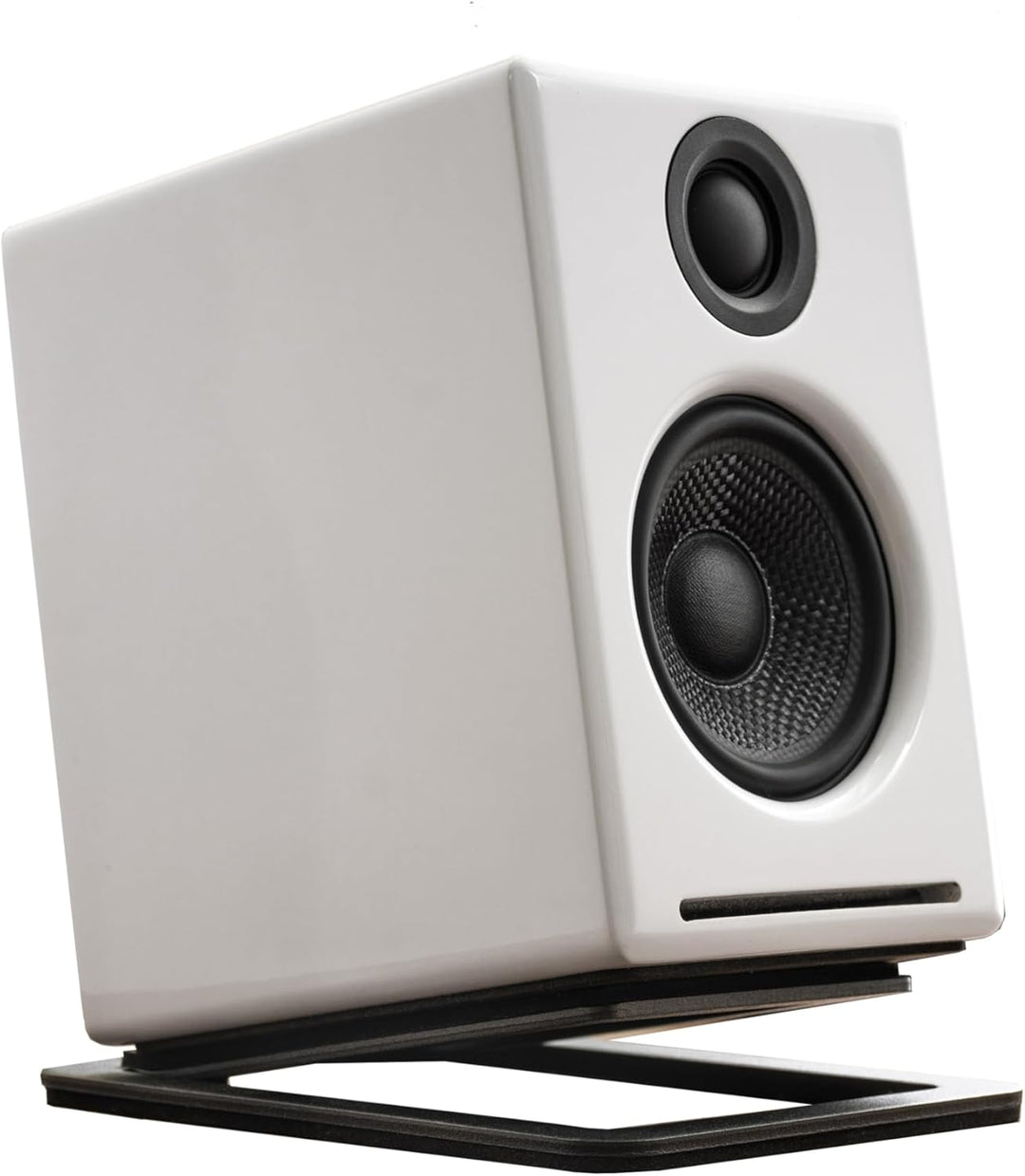 Audioengine A2+ 60W Aktiver Desktop-Lautsprecher | Integrierter DAC & Analogverstärker | Direkter US