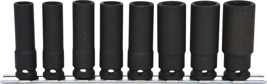 KS Tools 515.0648 3/8" Sechskant-Kraft-Stecknuss-Satz, lang, 8-tlg.