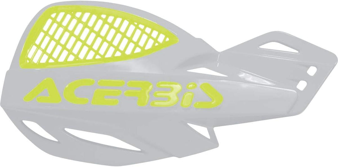Acerbis Uniko Handprotektoren, belüftet White/ Flo Yellow, White/ Flo Yellow