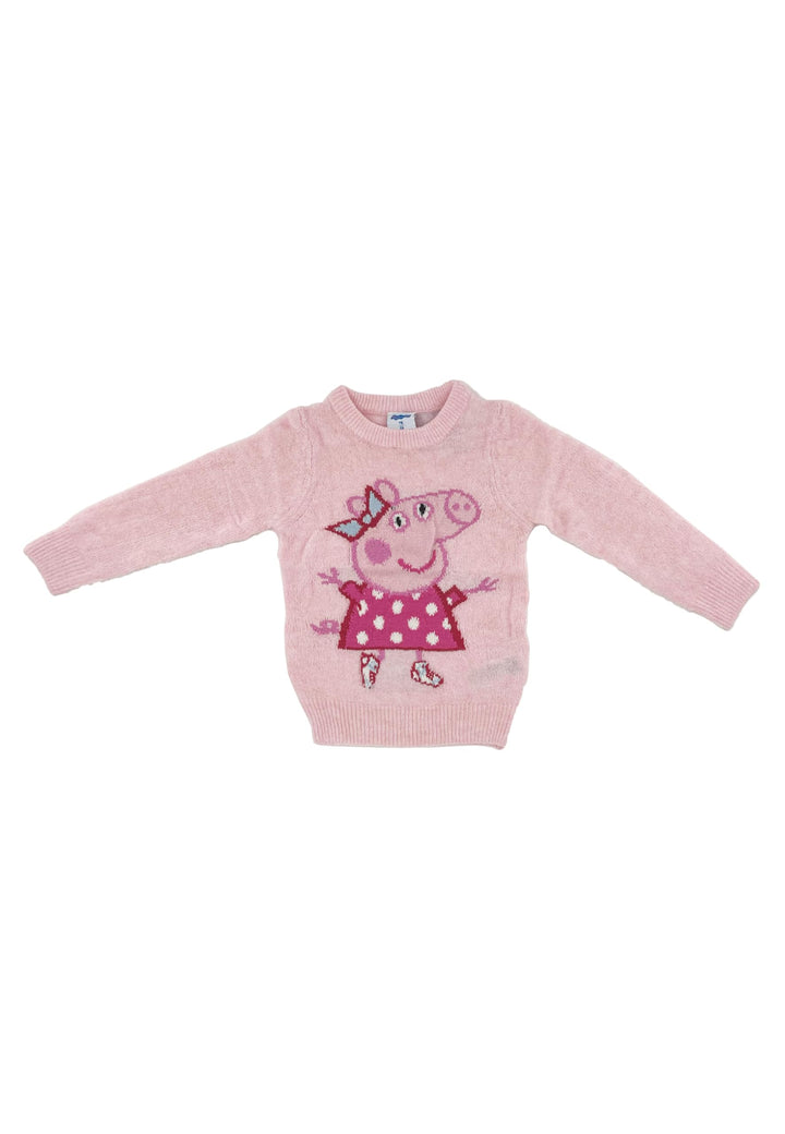 Pullover Mädchen Peppa Wutz Pig | kleine Geschenke für Kinder | Sweatshirt | Strickpullover | Wollpu