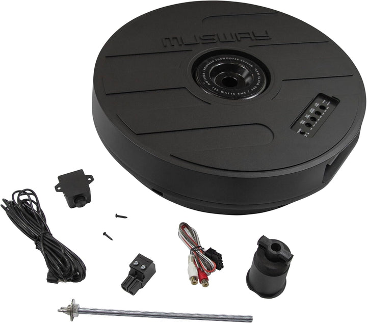 Musway MW1100A - 28 cm (11 Zoll) Aktiv-Reserverad Subwoofer