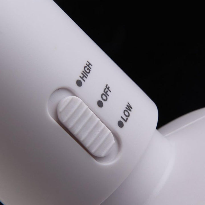 USB Flügelloser Turmventilator, Oszillierend 2 Geschwindigkeiten | Wiederaufladbar, Leiser Betrieb,